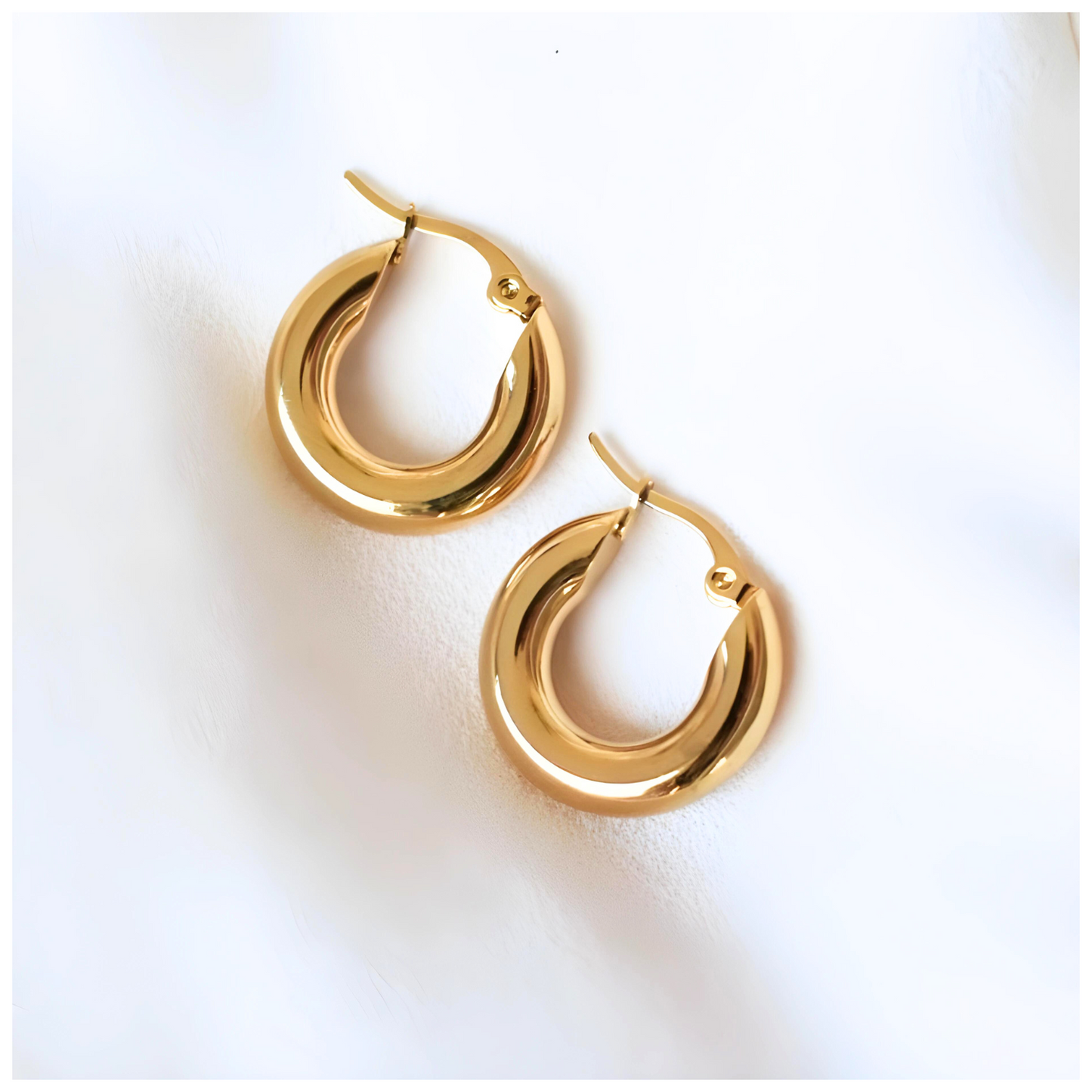 Elanor • 18K Gold Earring • Non Tarnish Jewelry
