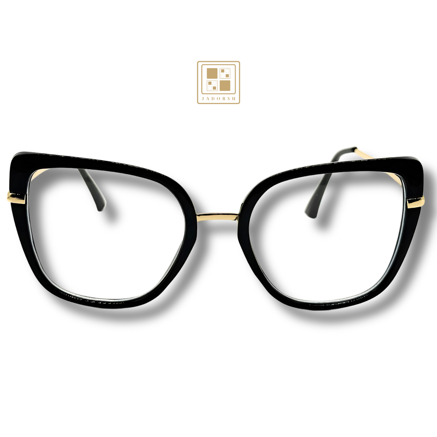 Julia - Oversize Clear Lens Blue Light Blocking Eyeglasses