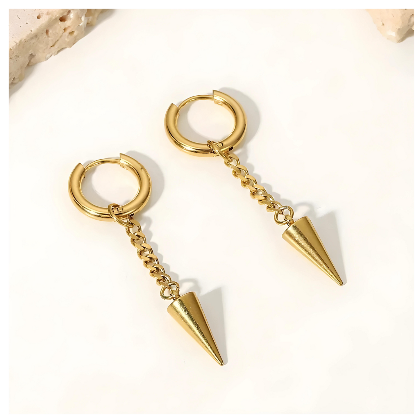 Piola • 18K Gold Earring • Non Tarnish Jewelry
