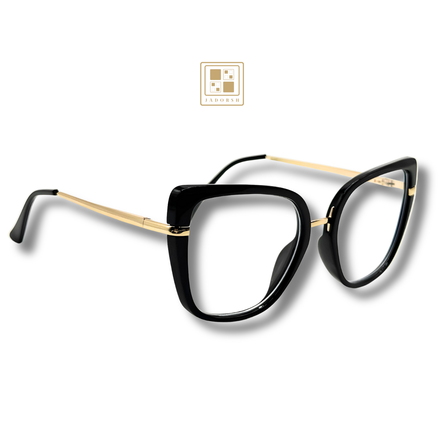 Julia - Oversize Clear Lens Blue Light Blocking Eyeglasses