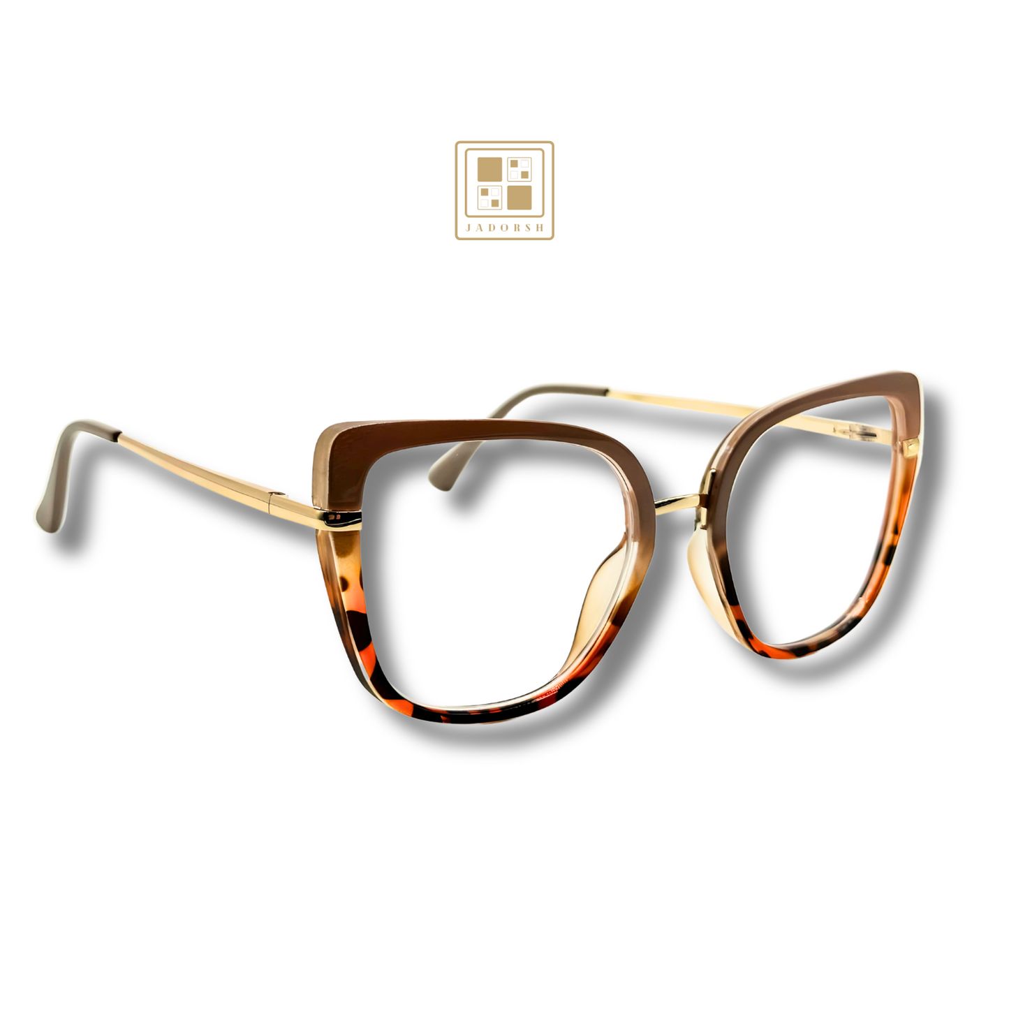 Julia - Oversize Clear Lens Blue Light Blocking Eyeglasses