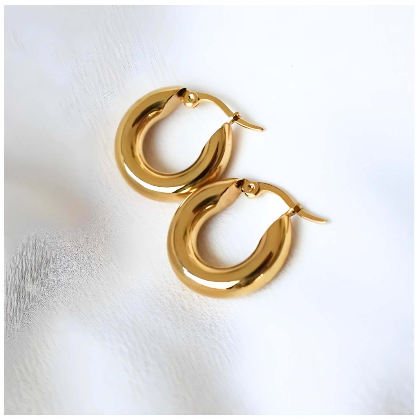 Elanor • 18K Gold Earring • Non Tarnish Jewelry
