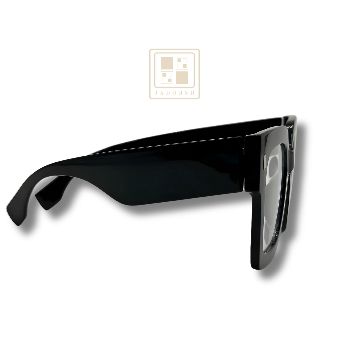 Bianca - Oversize Clear Lens Blue Light Blocking Eyeglasses