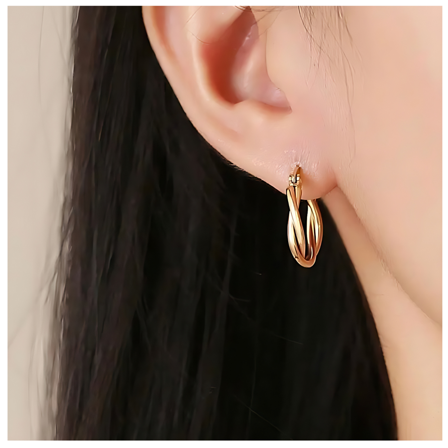 Rolina • 18K Gold Earring • Non Tarnish Jewelry