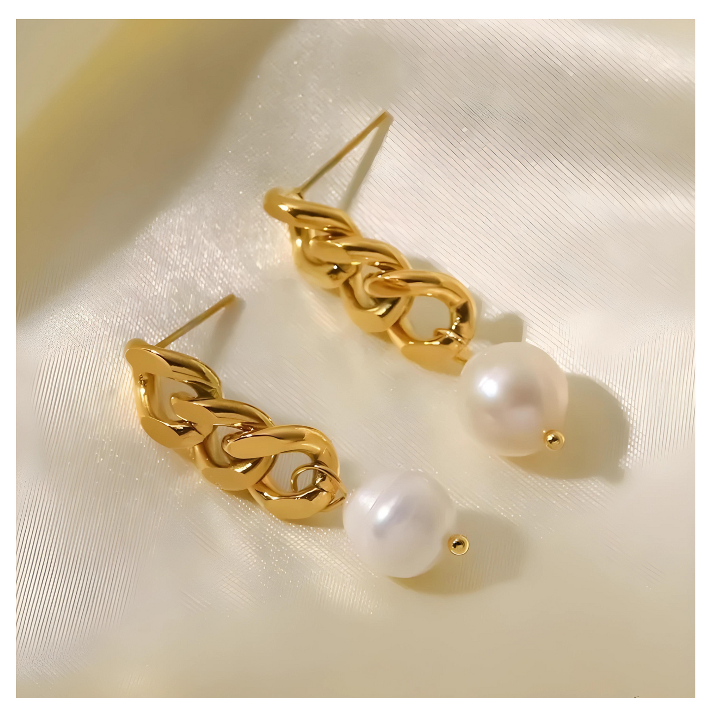 Moriah • 18K Gold Earring • Non Tarnish Jewelry