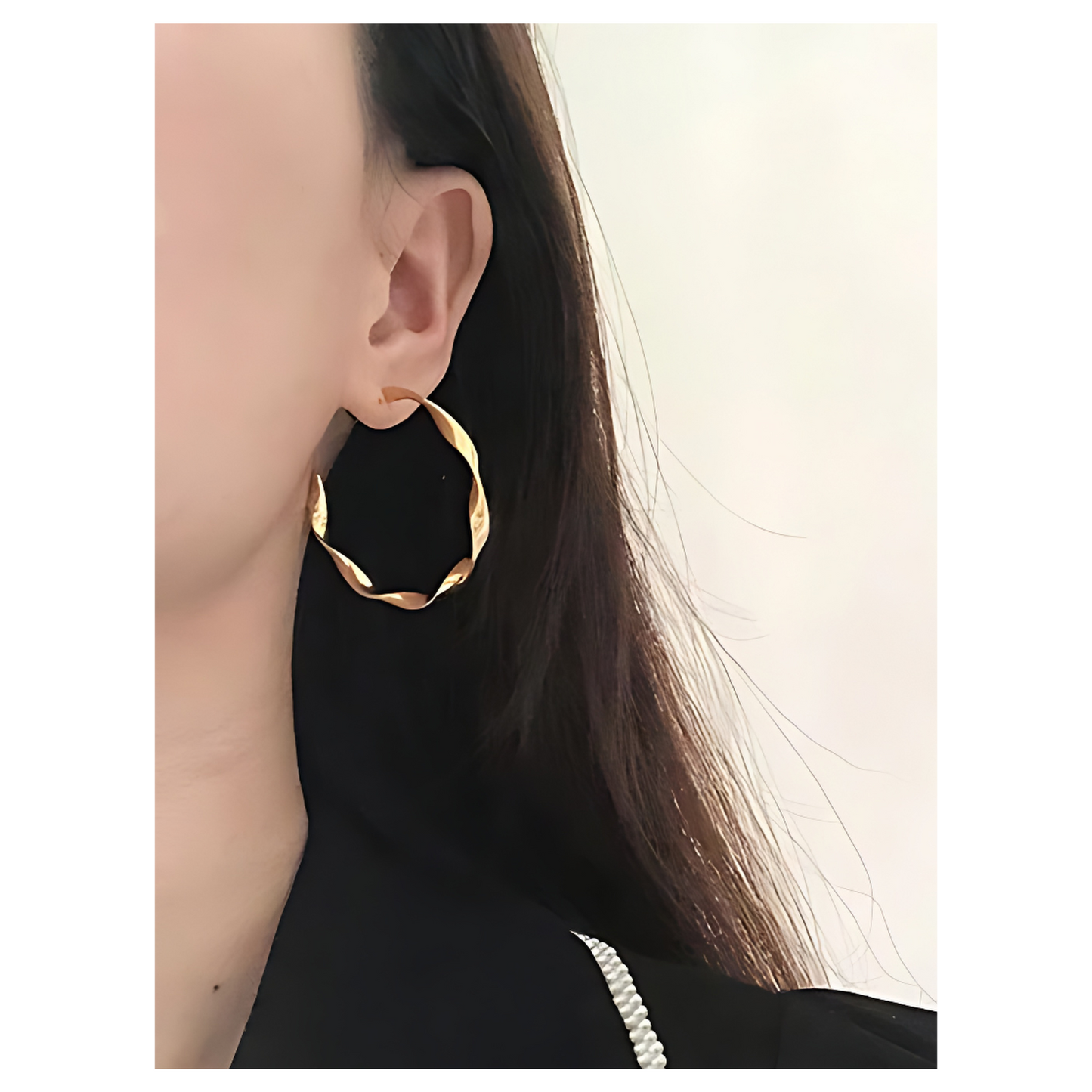 Kelsie • 18K Gold Earring • Non Tarnish Jewelry