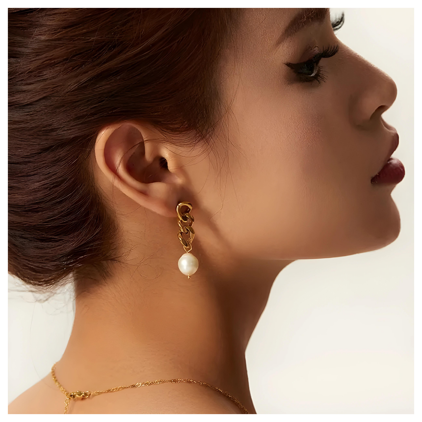 Moriah • 18K Gold Earring • Non Tarnish Jewelry