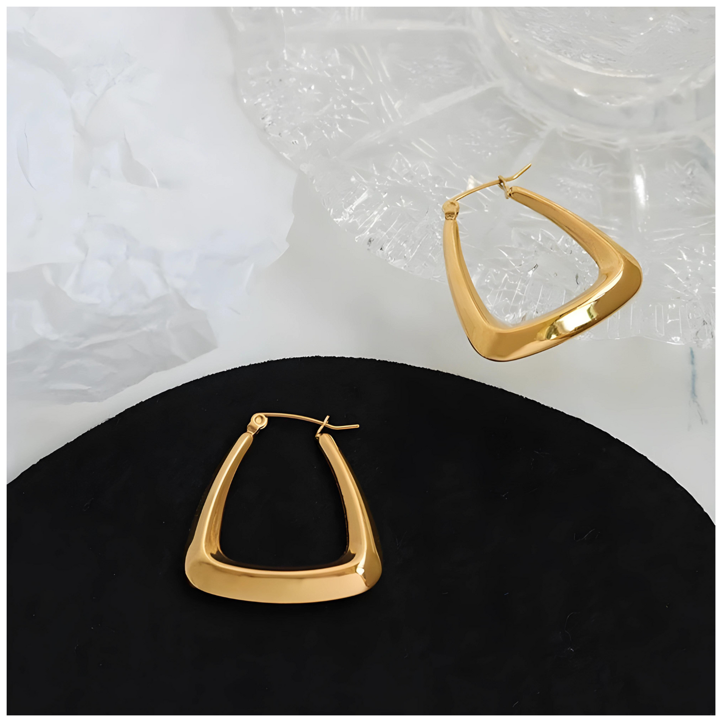 Diana • 18K Earring • Non Tarnish Jewelry