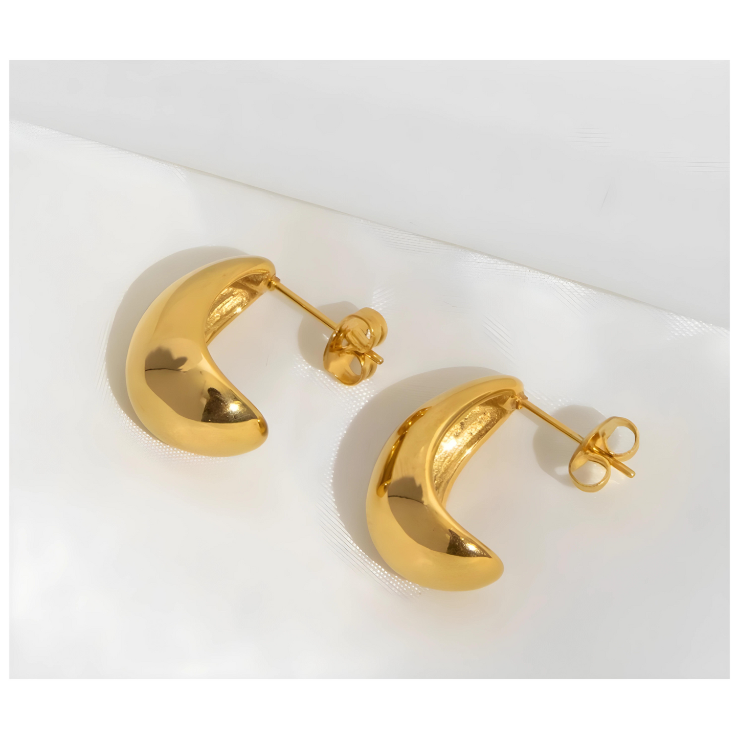 Gelena • 18K Gold Earring • Non Tarnish Jewelry