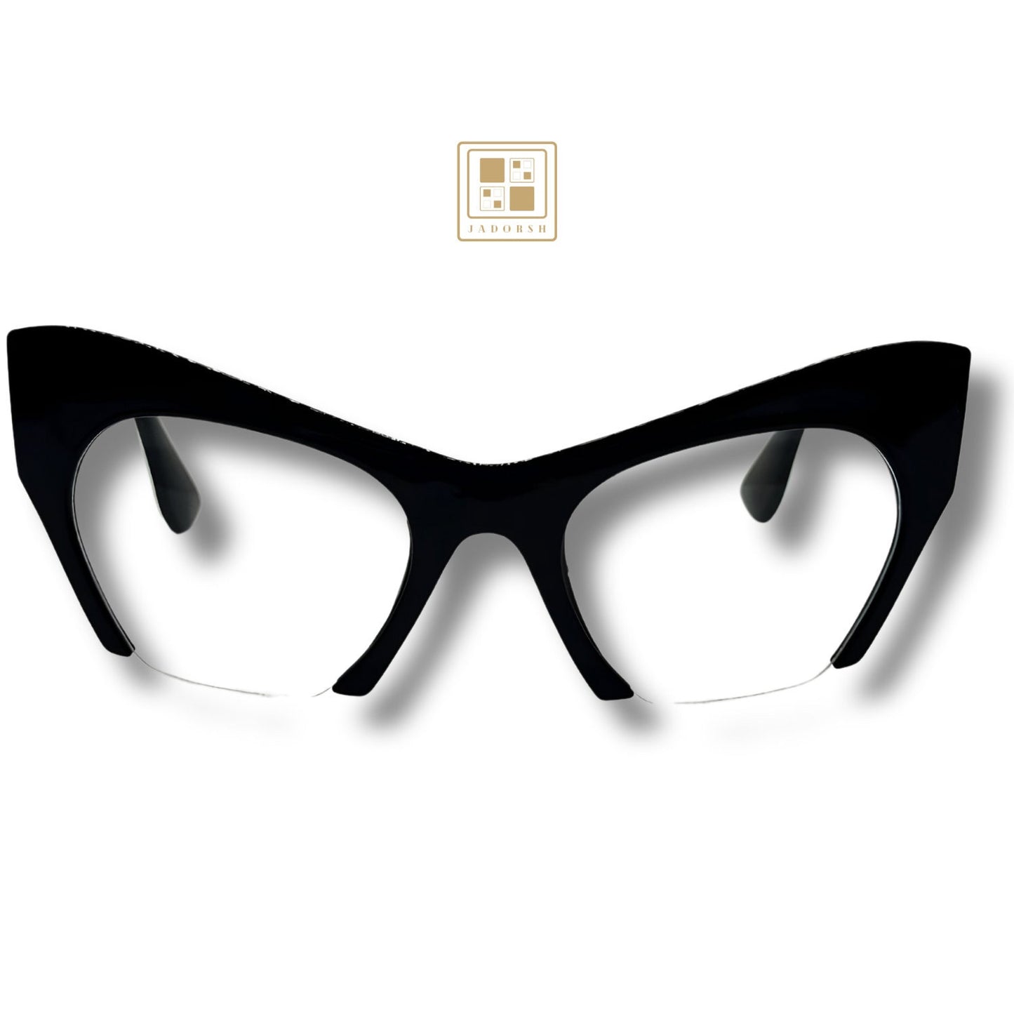 Elisa - Cat Eye Clear Lens Blue Light Blocking Eyeglasses
