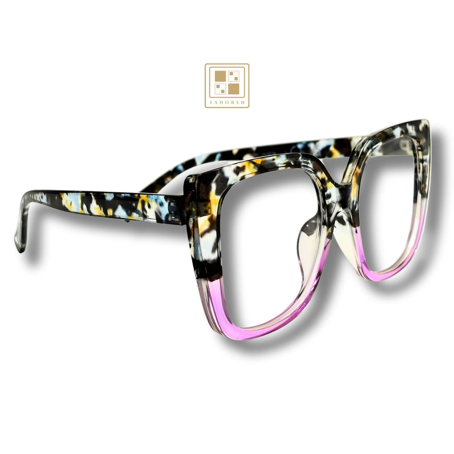 Paola - Oversize Clear Lens Blue Light Blocking Eyeglasses