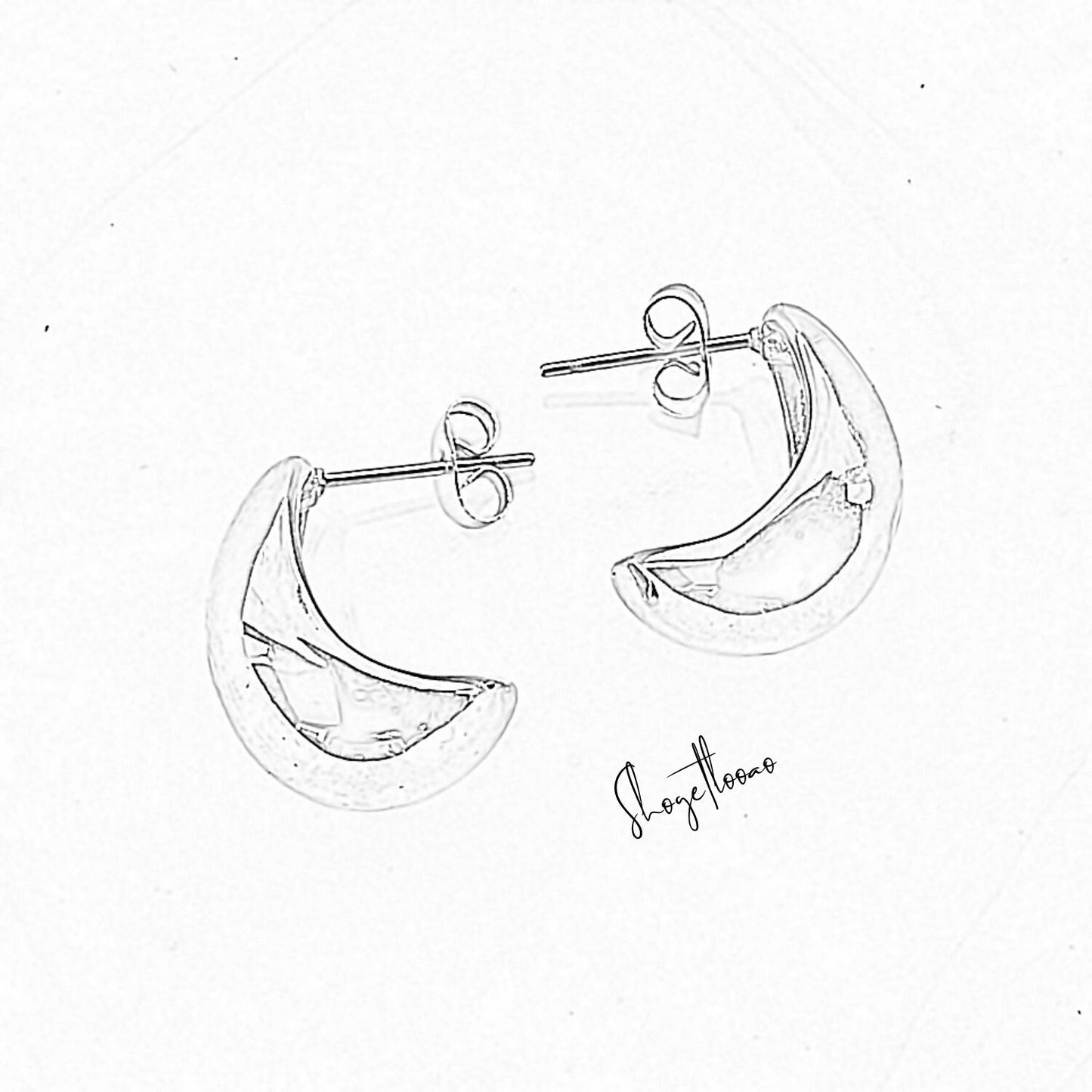 Gelena • 18K Gold Earring • Non Tarnish Jewelry