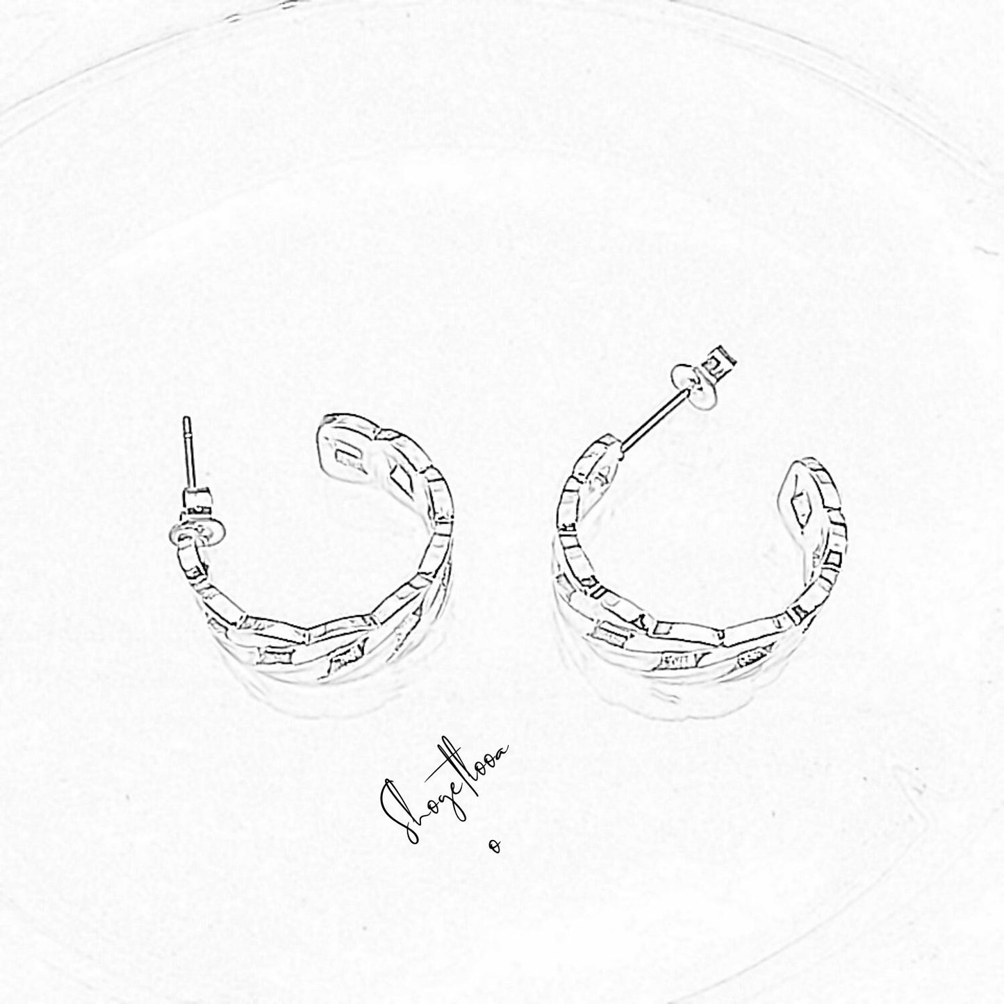 Sonia • 18K Gold Earring • Non Tarnish Jewelry