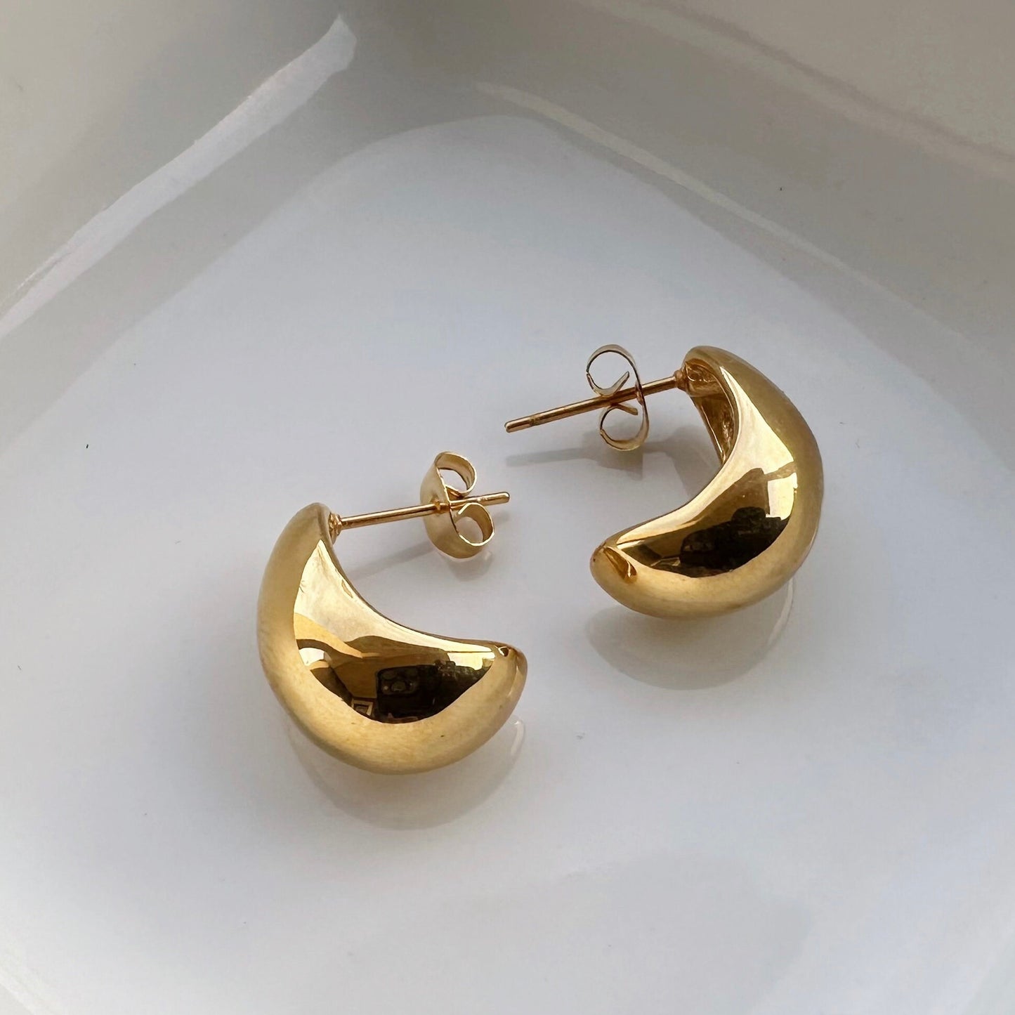 Gelena • 18K Gold Earring • Non Tarnish Jewelry