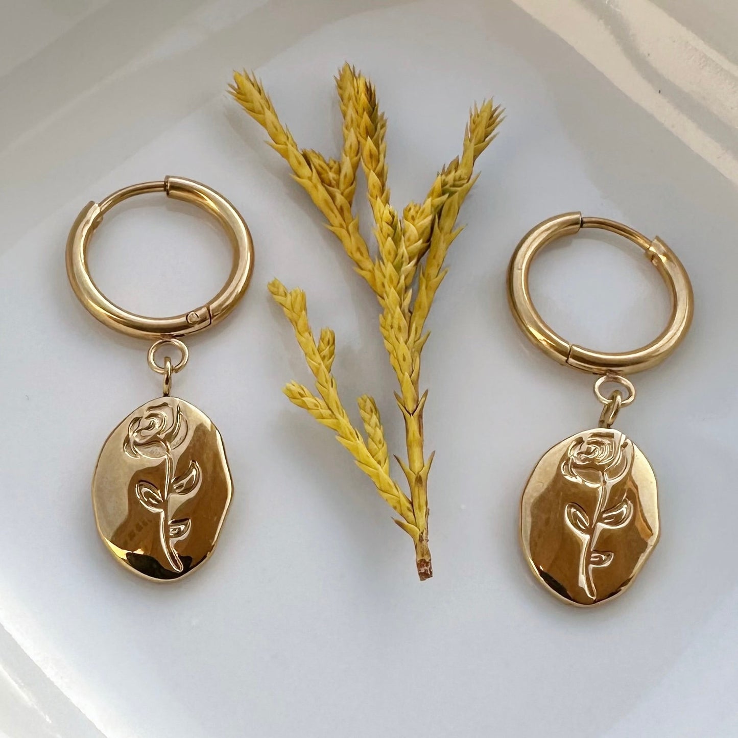 Winnie • 18K Gold Earring • Non Tarnish Jewelry