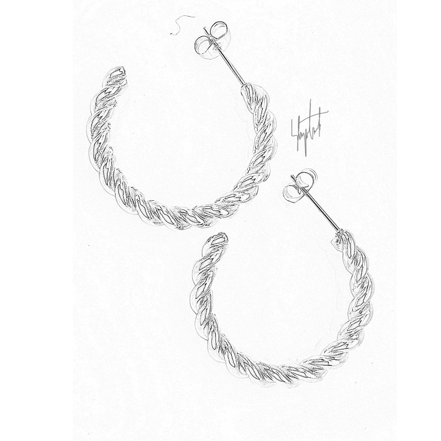 Iliana • 18K Gold Earring • Non Tarnish Jewelry