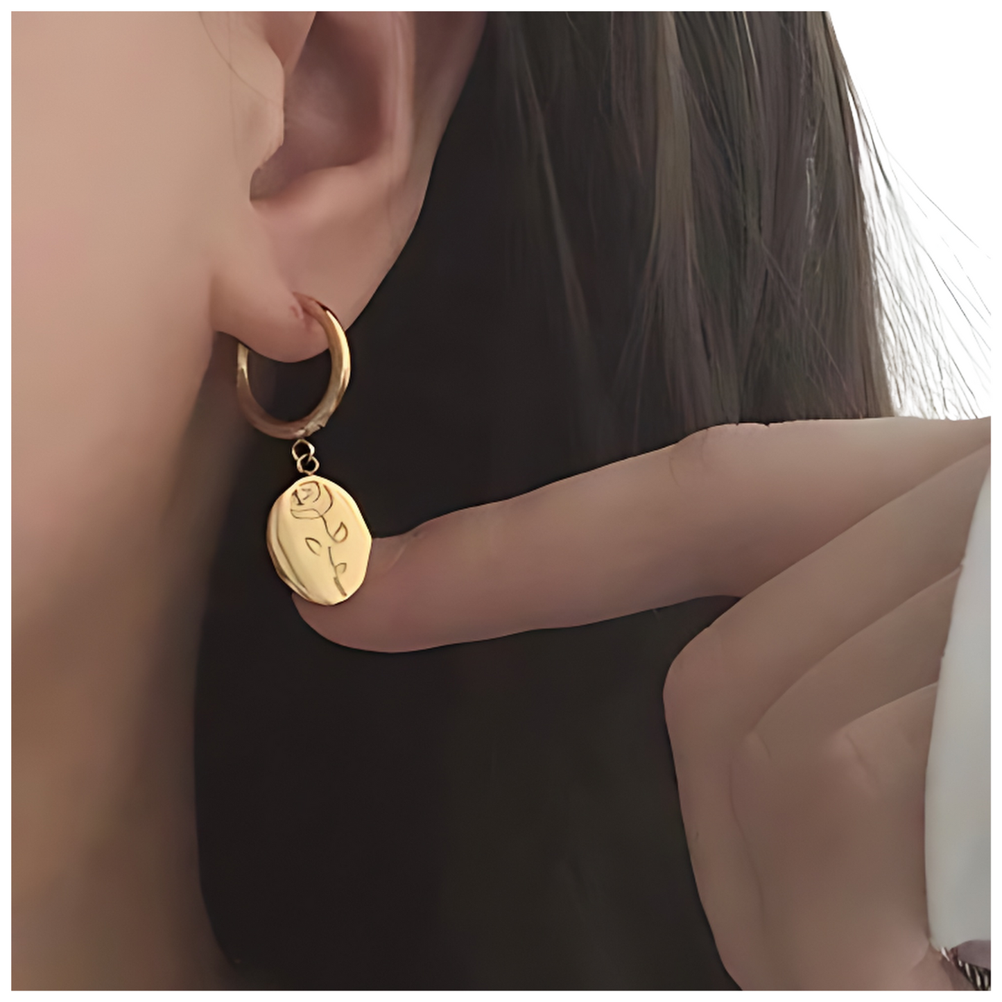 Winnie • 18K Gold Earring • Non Tarnish Jewelry