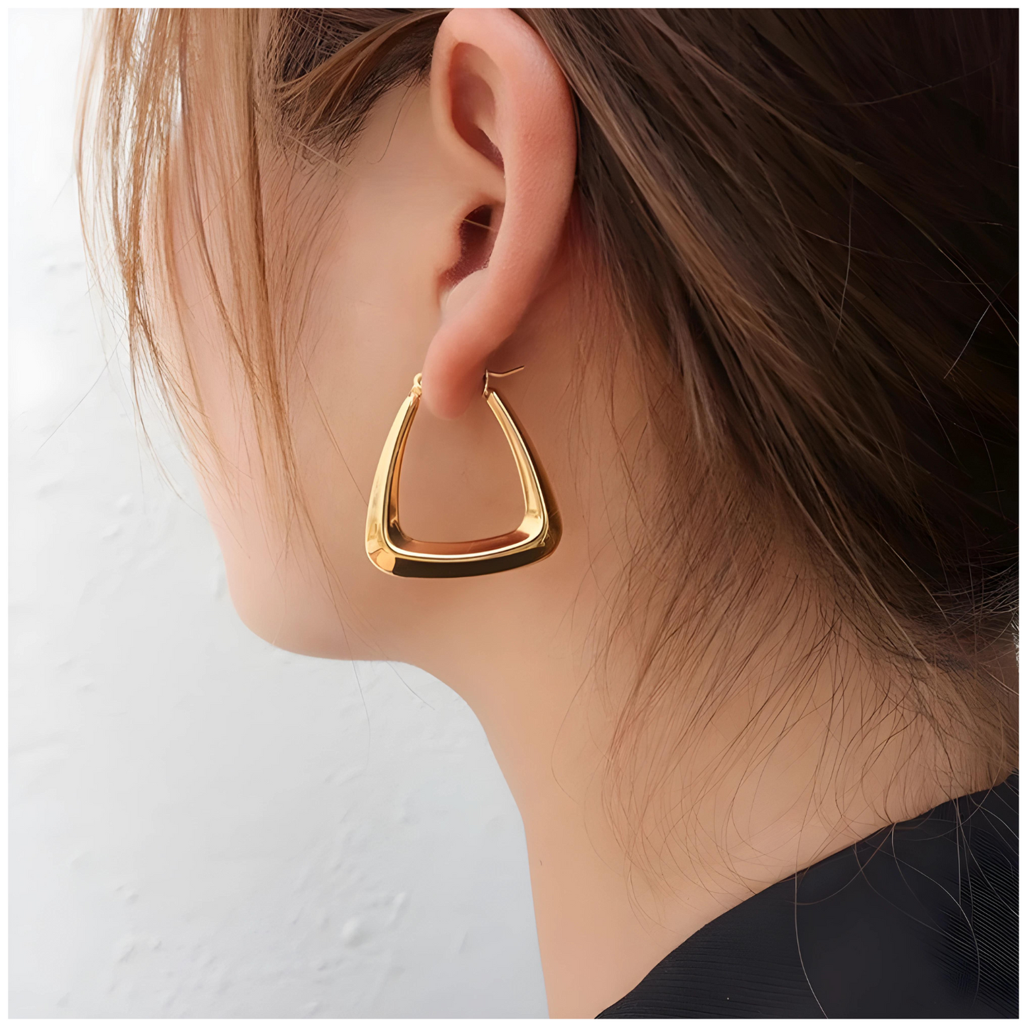 Diana • 18K Earring • Non Tarnish Jewelry