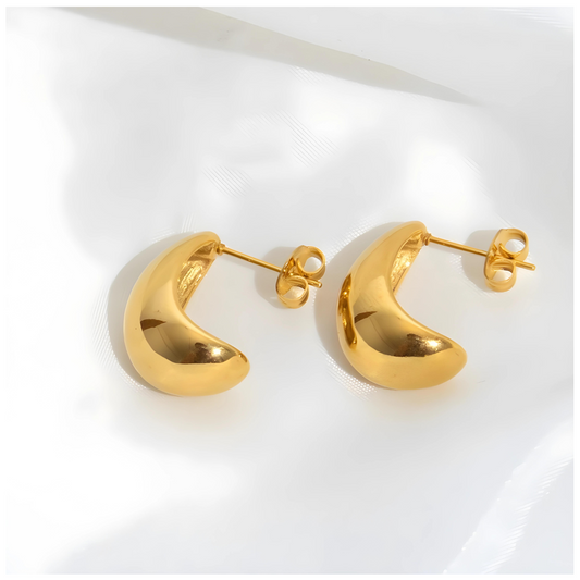 Gelena • 18K Gold Earring • Non Tarnish Jewelry