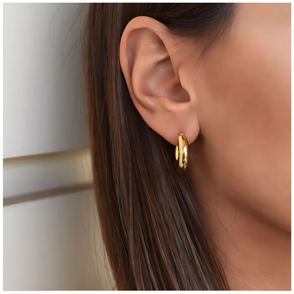 Elanor • 18K Gold Earring • Non Tarnish Jewelry