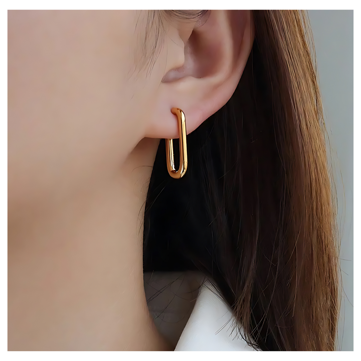 Nina • 18K Gold Earring • Non Tarnish Jewelry