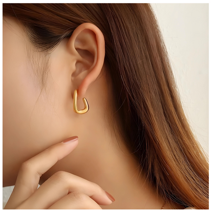 Zemia • 18K Gold Earring • Non Tarnish Jewelry