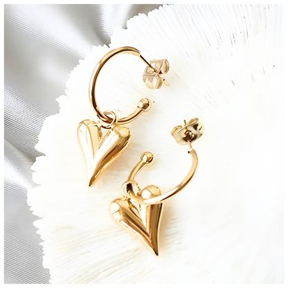Colina • 18K Gold Earring • Non Tarnish Jewelry
