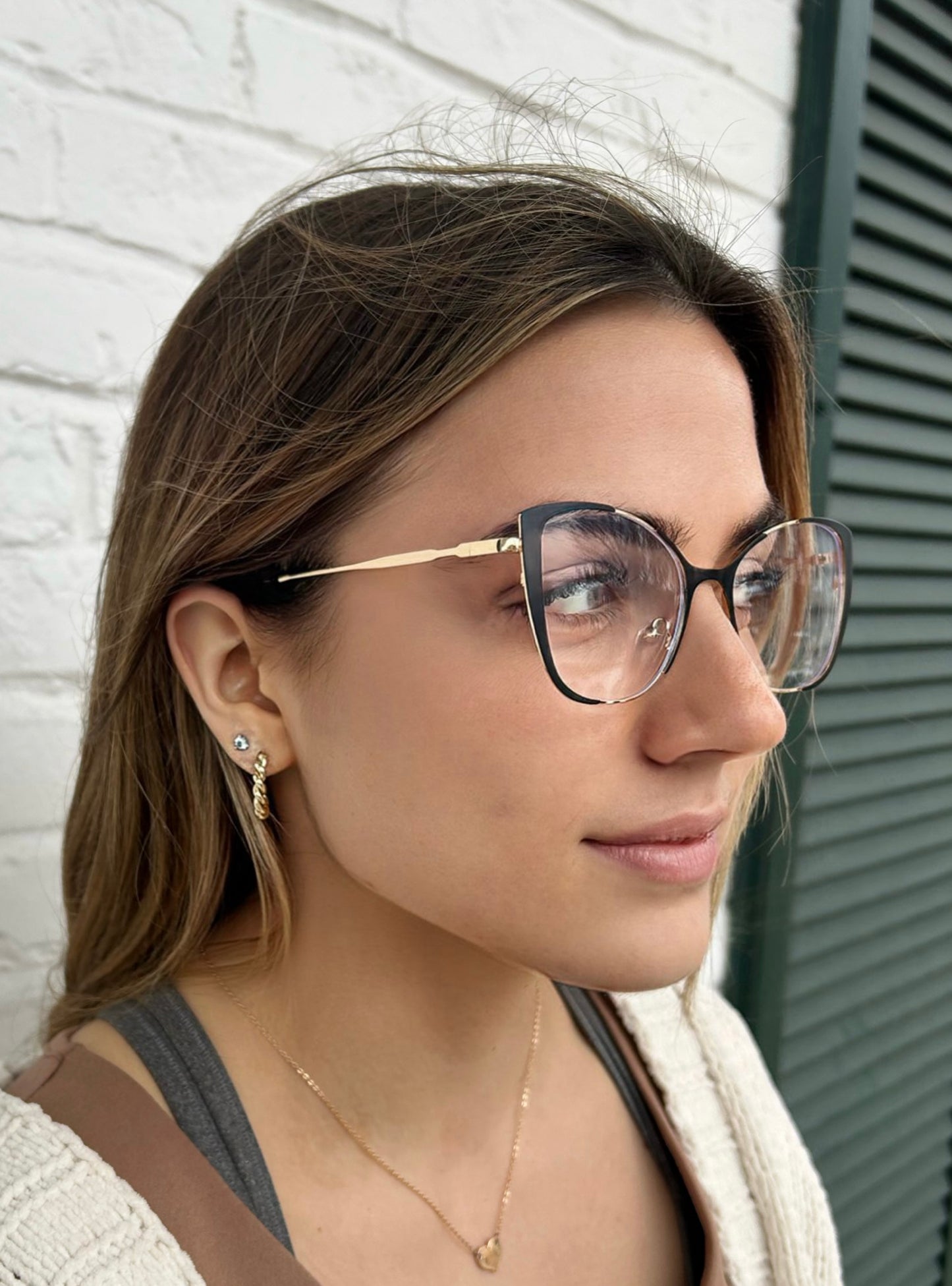 Alessia - Clear Lens Blue Light Blocking Eyeglasses