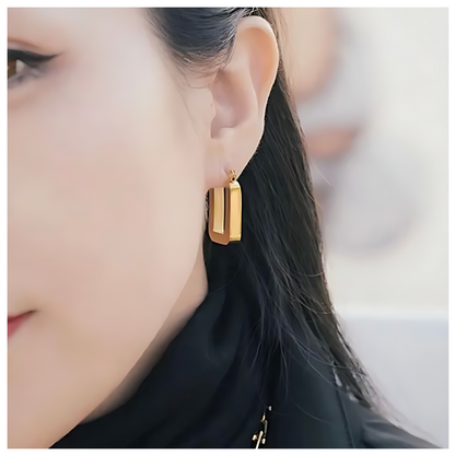 Olanda • 18K Gold Earring • Non Tarnish Jewelry