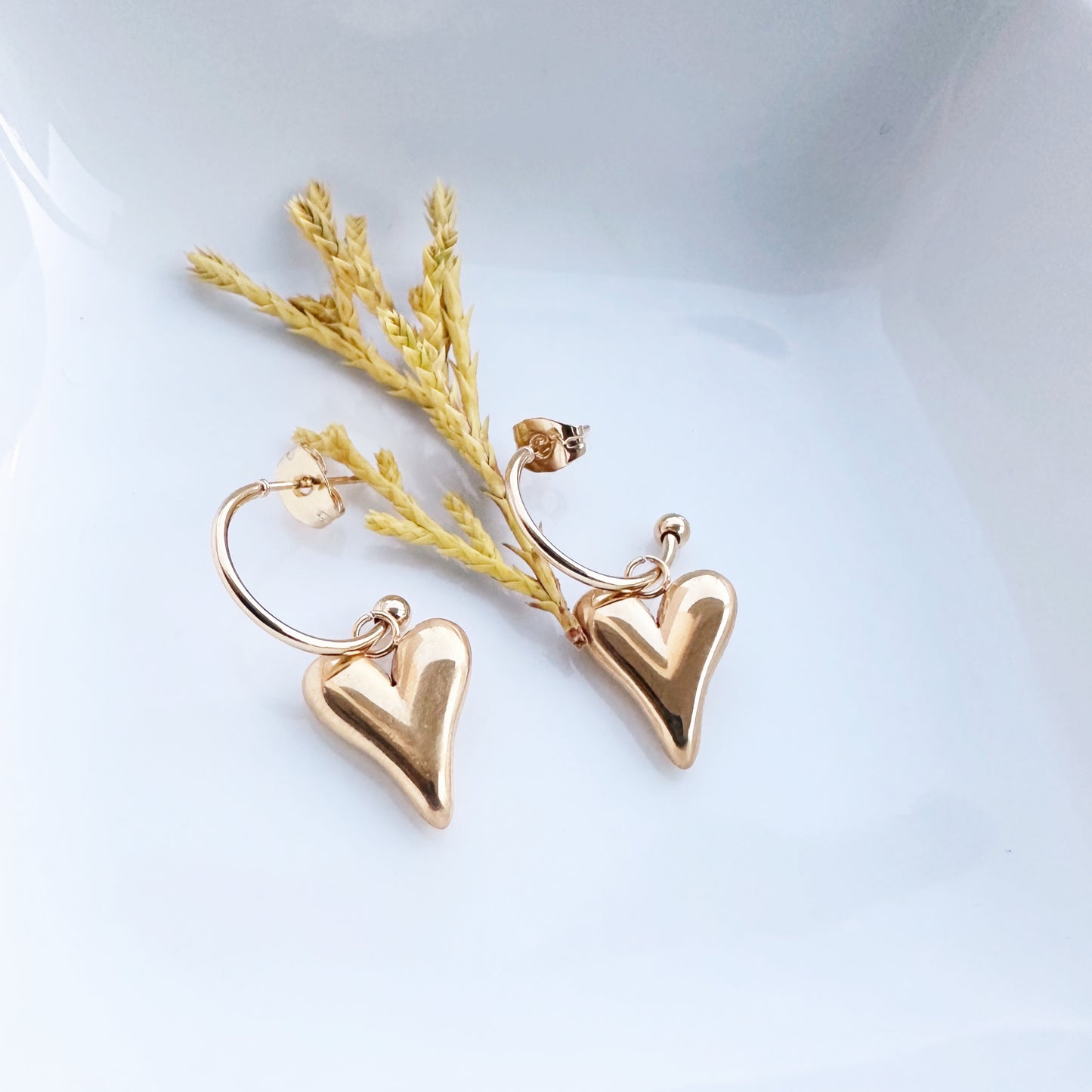 Colina • 18K Gold Earring • Non Tarnish Jewelry