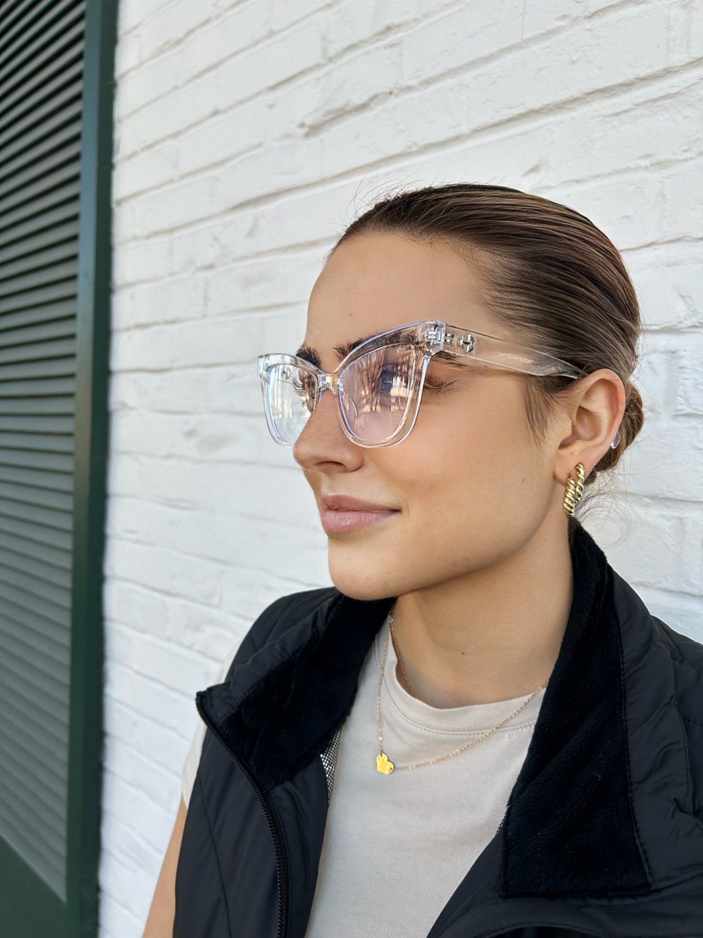 Lucia - Cat Eye Clear Lens Blue Light Blocking Eyeglasses
