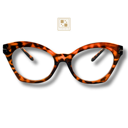 Fiona - Cat Eye Clear Lens Blue Light Blocking Eyeglasses