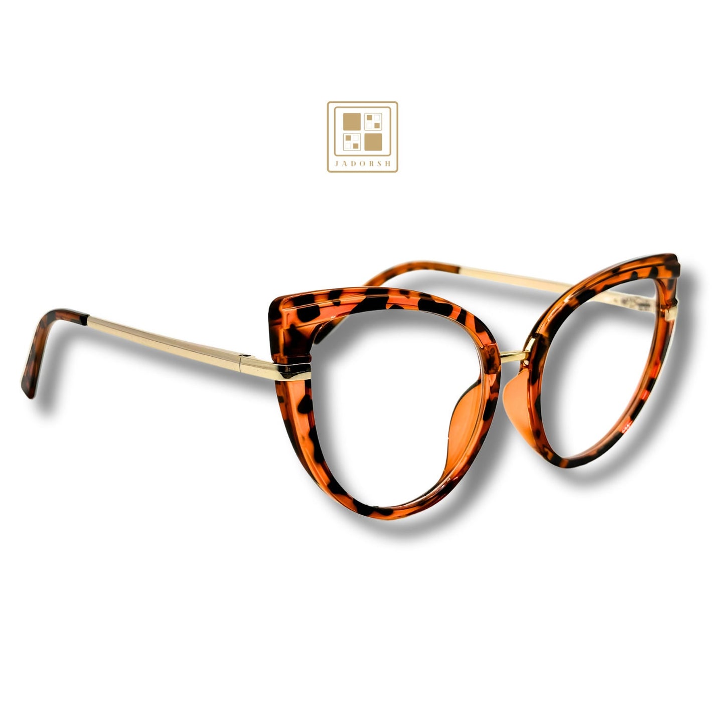 Julia - Oversize Clear Lens Blue Light Blocking Eyeglasses