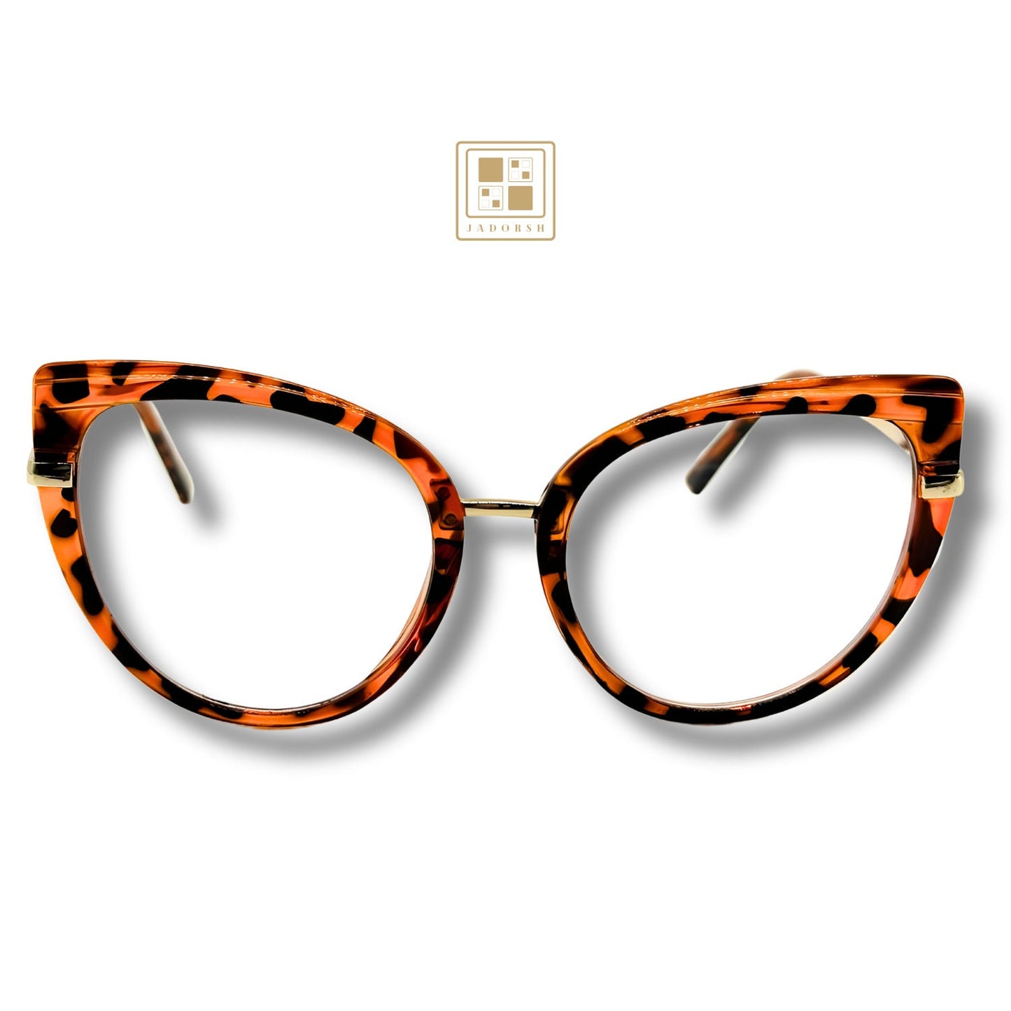 Julia - Oversize Clear Lens Blue Light Blocking Eyeglasses