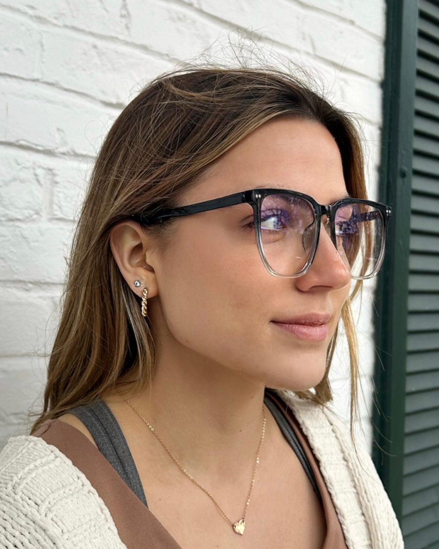 Hilaria - Clear Lens Blue Light Blocking Eyeglasses