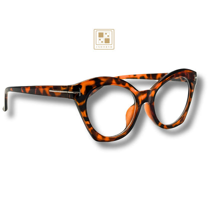 Fiona - Cat Eye Clear Lens Blue Light Blocking Eyeglasses