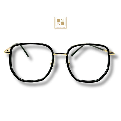 Irena - Oversize Clear Lens Blue Light Blocking Eyeglasses