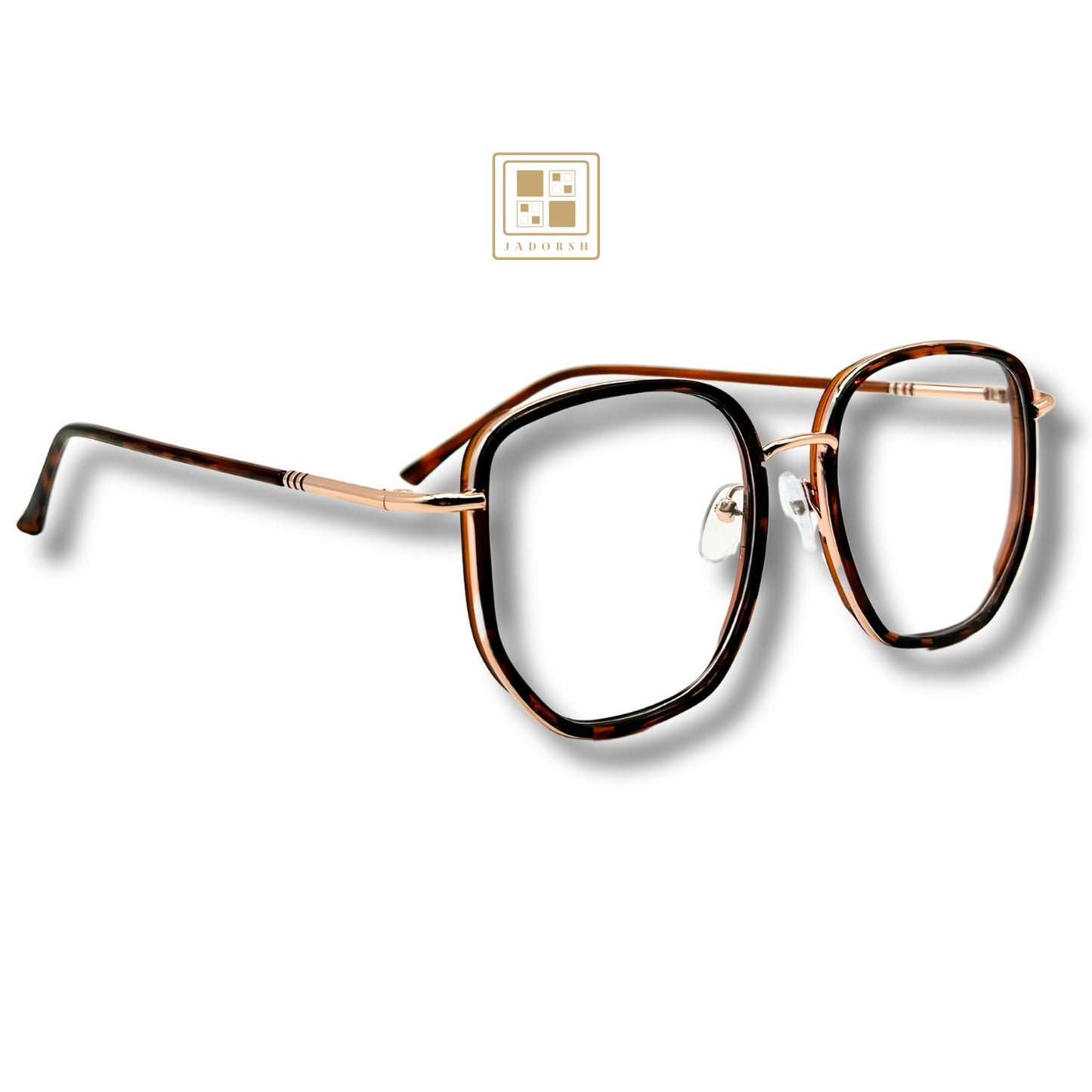 Irena - Oversize Clear Lens Blue Light Blocking Eyeglasses