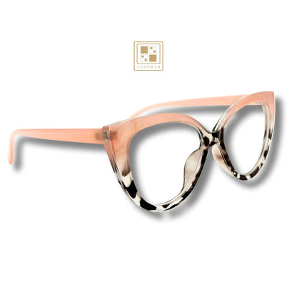 Omilia - Cat Eye Clear Lens Blue Light Blocking Eyeglasses