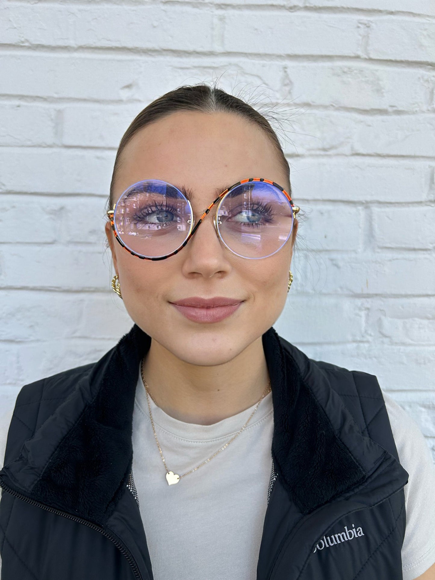 Korina - Cat Eye Clear Lens Blue Light Blocking Eyeglasses