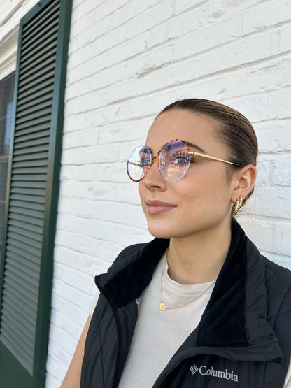 Korina - Cat Eye Clear Lens Blue Light Blocking Eyeglasses