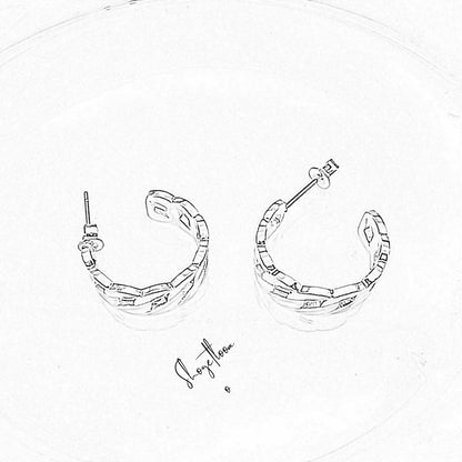Sonia • 18K Gold Earring • Non Tarnish Jewelry
