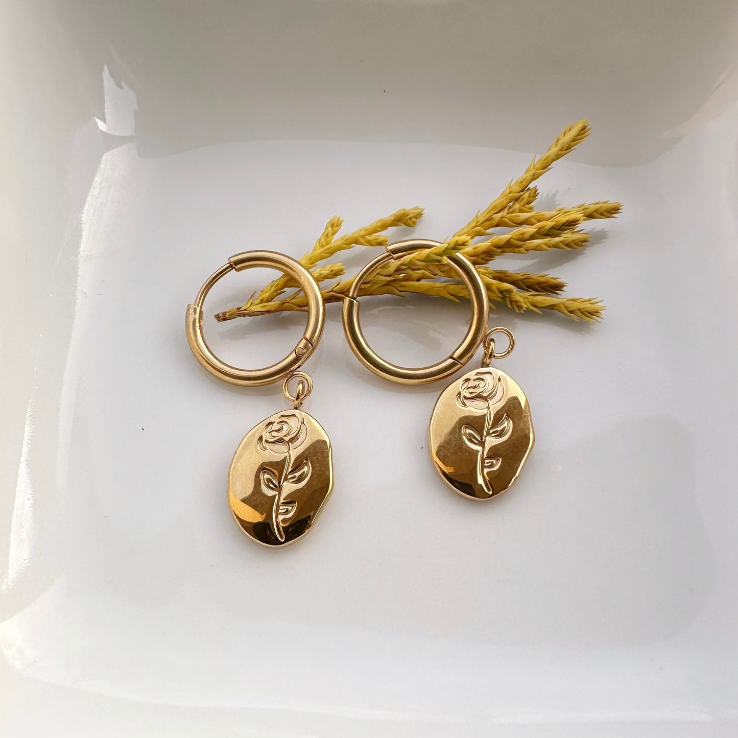Winnie • 18K Gold Earring • Non Tarnish Jewelry