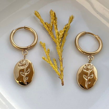 Winnie • 18K Gold Earring • Non Tarnish Jewelry