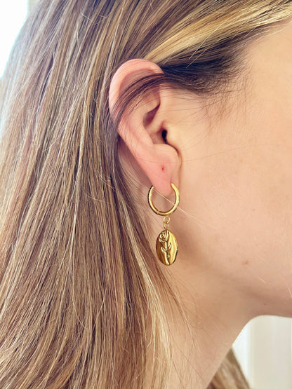 Winnie • 18K Gold Earring • Non Tarnish Jewelry