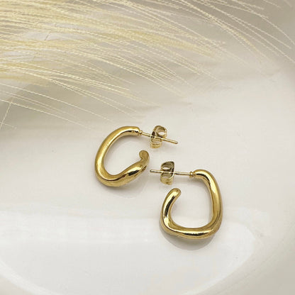 Zemia • 18K Gold Earring • Non Tarnish Jewelry