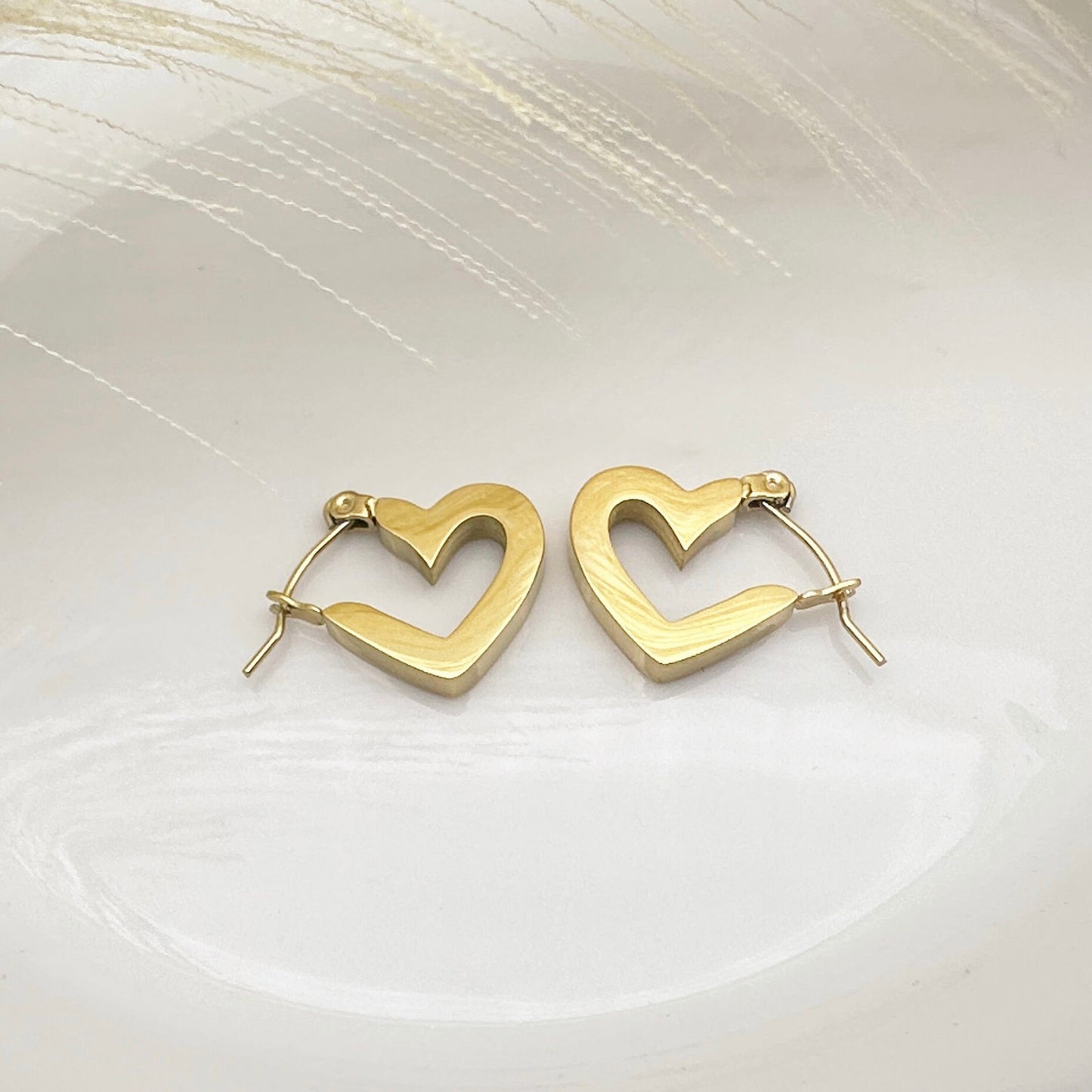 Xenia • 18K Gold Earring • Non Tarnish Jewelry