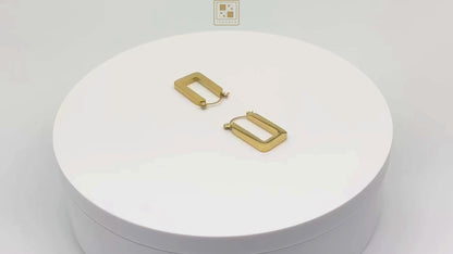 Olanda • 18K Gold Earring • Non Tarnish Jewelry