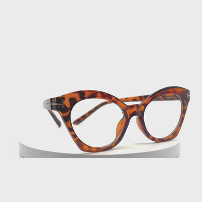 Fiona - Cat Eye Clear Lens Blue Light Blocking Eyeglasses