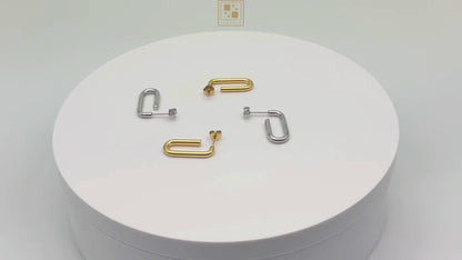 Nina • 18K Gold Earring • Non Tarnish Jewelry